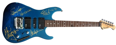 Van Halen Band Signed Charvel Guitar Played by Eddie Van Halen (REAL)