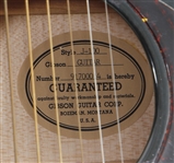 The Everly Brothers Signed Gibson J-100 Acoustic Guitar (REAL)