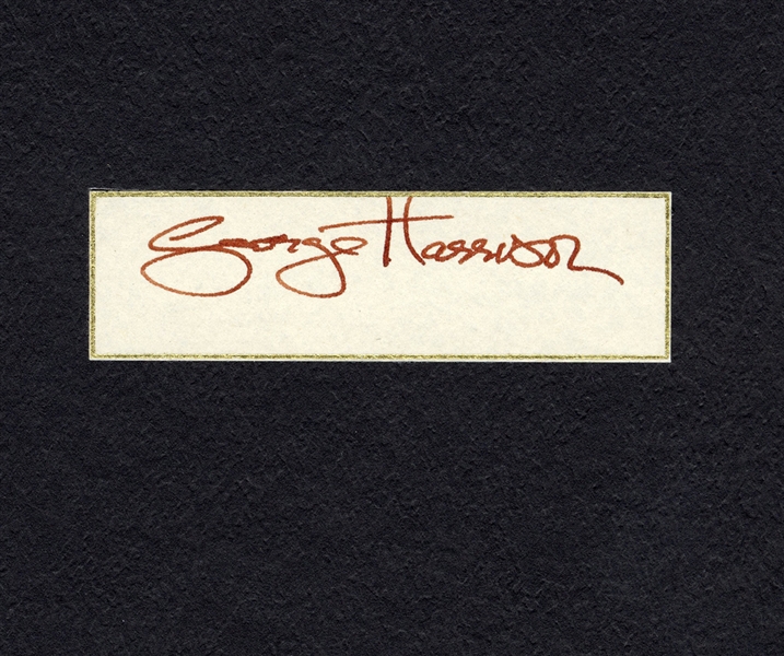 George Harrison Signed "Live in Japan" Original Genesis Publications Limited Edition Book (305/3000)