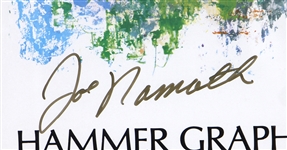 Joe Namath 1969 Signed Lithograph by LeRoy Neiman (Signed by Namath and Neiman)