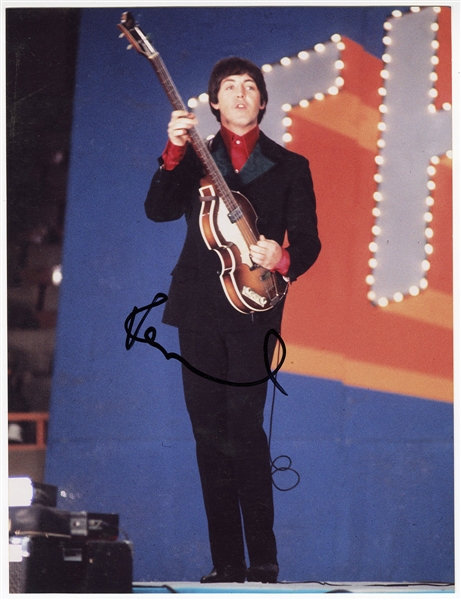 Paul McCartney Signed Photograph (REAL)