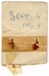 Beatles Original 1964 Milwaukee Arena Concert Ticket