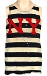 New York Whirlwinds Circa 1920s Vintage Basketball Jersey (Nat Holman)