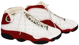 Michael Jordan 1997-98 Game-Used Chicago Bulls Air Jordan XIII Shoes (Championship Season) MEARS Guarantee