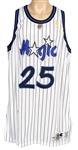 Nick Anderson Circa 1996-97 Game-Used & Signed Orlando Magic Home Jersey (Jason Terry Collection)