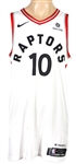 Demar DeRozan Game-Used & Signed Toronto Raptors Home Jersey (Jason Terry Collection)