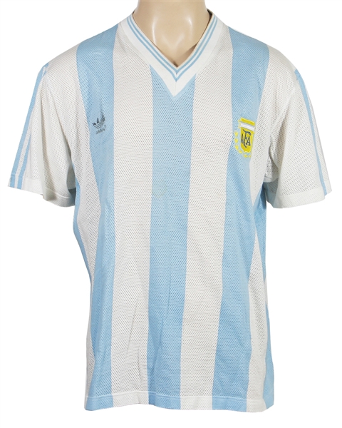 Diego Maradona 1990 World Cup Match Worn Jersey (Maradona Museum Provenance)