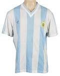 Diego Maradona 1990 World Cup Match Worn Jersey (Maradona Museum Provenance)