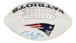 Brandon Spikes Signed Official New England Patriots Football