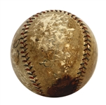 1928 New York Yankees Multi-Signed Baseball with Babe Ruth on the Sweet Spot (Beckett)