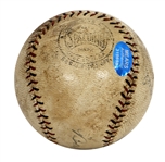 Babe Ruth Signed 10/21/1924 Home Run Barnstorming Baseball (Beckett & MEARS)