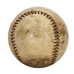 Babe Ruth Signed 10/21/1924 Home Run Barnstorming Baseball (Beckett & MEARS)