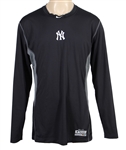 Derek Jeter Game Worn NY Yankees Undershirt Shirt
