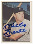 Mickey Mantle Signed 1978 TCMA The 1960s #262 Card (JSA)