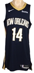 Brandon Ingram 2022-23 Game-Used & Signed New Orleans Icon Edition Jersey (Jason Terry Collection)