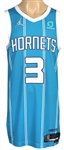 Terry Rozier 2023-24 Game-Used & Signed Charlotte Hornets Icon Edition Jersey (Jason Terry Collection)