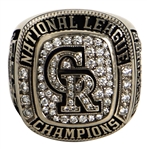 2007 Colorado Rockies National League Championship Ring (70 Diamonds)