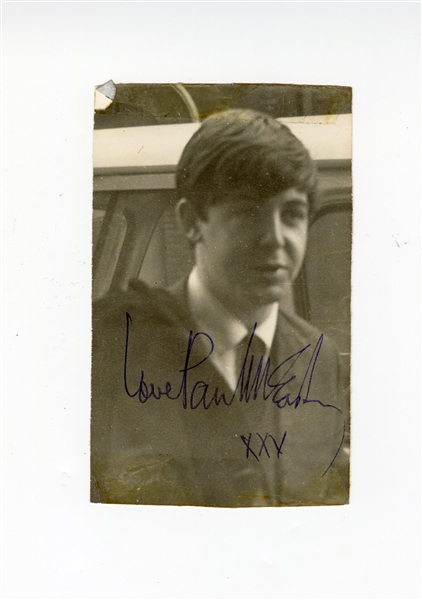 Paul McCartney Signed Original Photograph (REAL)