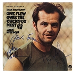 Jack Nicholson, Milos Forman and Michael Douglas Signed One Flew Over the Cuckoo's Nest Album Soundtrack (JSA)