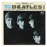 Paul McCartney Signed "Meet The Beatles" Album (JSA)