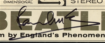 Paul McCartney Signed Meet The Beatles Album (JSA, Caiazzo)