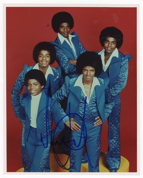 Michael Jackson Signed “Jackson 5” 8 x 10 Photo (REAL)