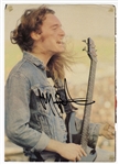 Metallica Cliff Burton Signed Magazine Photograph (REAL)