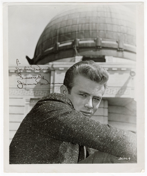 James Dean Signed "Rebel Without a Cause" Publicity Photo (JSA)