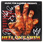 Metallica & King Diamond Signed “Hell on Earth” Album with Cliff Burton Signed on 9/26/1986 Cliff Burton’s Final Concert A Day Before Tragic Accident (REAL)