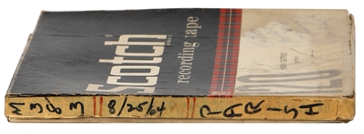 Billy Joel Unreleased & Vintage Signed Original Demo 8/25/1964 Master Tape with The Lost Souls, Also Signed by Sting and Richie Sambora (JSA, REAL)