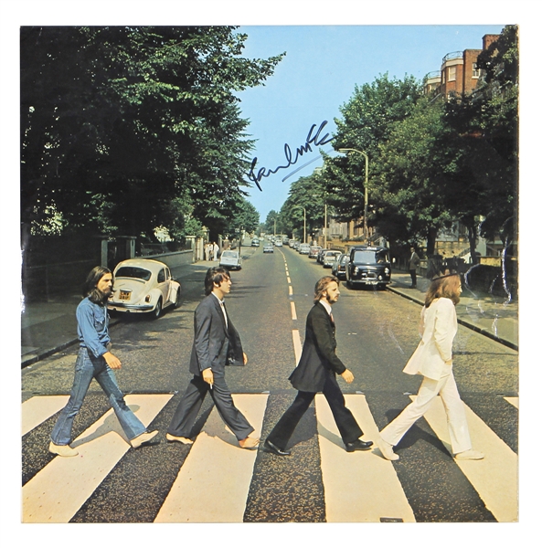 Paul McCartney Signed Beatles "Abbey Road" Album (REAL)