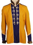 Jimi Hendrix 1968 (Photo-Matched) Owned & Worn Yellow Jacket with Gold Buttons and Necklace (RGU & Tom Hulett LOA)