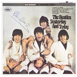 Paul McCartney Signed Yesterday and Today Album - Controversial Butcher Cover (PSA/DNA)