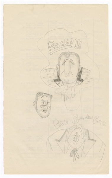 Paul McCartney Original Drawings (Caiazzo)