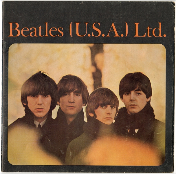 Beatles Original 1965 USA Tour Concert Program Programme Book