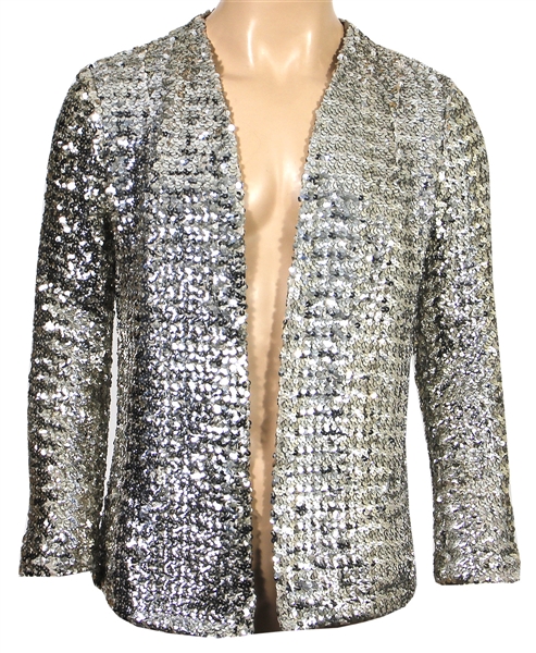 Michael Jackson 1984 Victory Tour Owned & Worn Silver Sequin Bill Whitten Jacket (RGU)