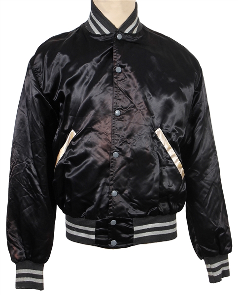 Ace Frehley Owned & Worn KISS Vintage 1975 Black Satin Tour Jacket 