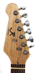 Paul McCartney and Ringo Starr Signed Black Guitar (REAL)