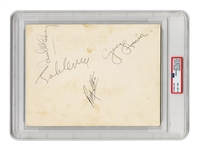 The Beatles Band Signed “Star Pics” Original Photograph (Encapsulated PSA/DNA 8 NM-MT & Caiazzo)