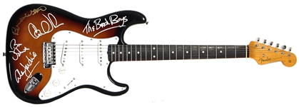 The Beach Boys Signed Fender Stratocaster Guitar (REAL)