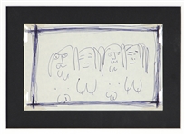 John Lennon Incredible Drawings of Young & Old John Lennon and Yoko Ono (Caiazzo)