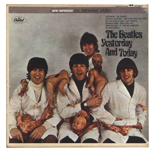The Beatles Butcher Cover 1966 Original Stereo 3rd State (Peeled) “Yesterday & Today” Album