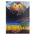 The Beatles – The Fool Apple Boutique Psychedelic Landscape Poster