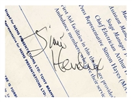 Jimi Hendrix 1967 Signed Saville Theatre Concert Program