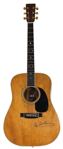 Paul McCartney Signed & Played Martin D-35 1976 Vintage Acoustic Guitar (JSA & REAL)