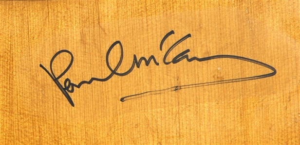 Paul McCartney Signed & Played Martin D-35 1976 Vintage Acoustic Guitar (JSA & REAL)