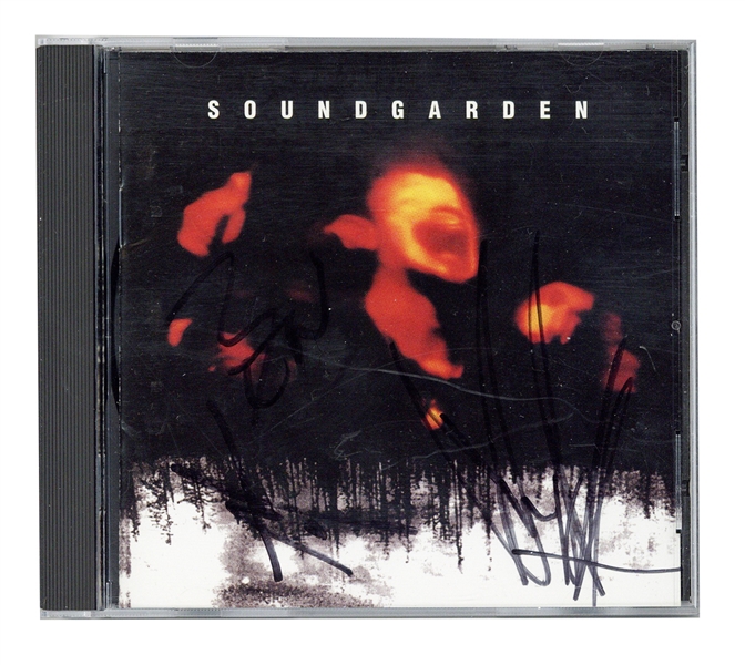 Soundgarden Signed “Superunknown” CD Cover (REAL)