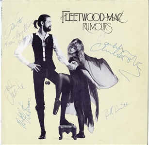 Fleetwood Mac Vintage Signed “Rumours” Album (JSA & REAL)