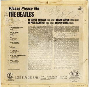 The Beatles Signed “Please Please Me” Album (JSA & REAL)