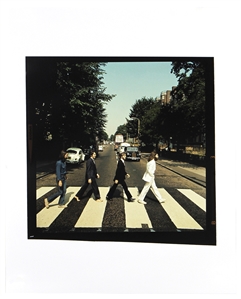 The Beatles Six Rare 1969 Abbey Road Alternate Cover Outtake Photographs